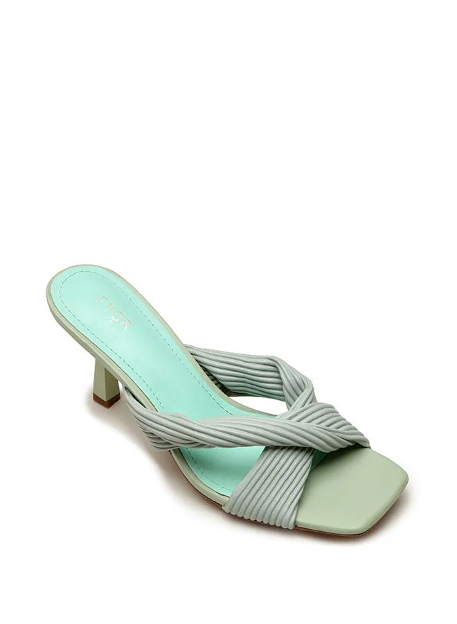 FYOR Textured Twist Strap Mule CMJ 01